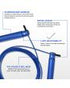 RDX C4 ADJUSTABLE SKIPPING JUMP ROPE/Blu-3
